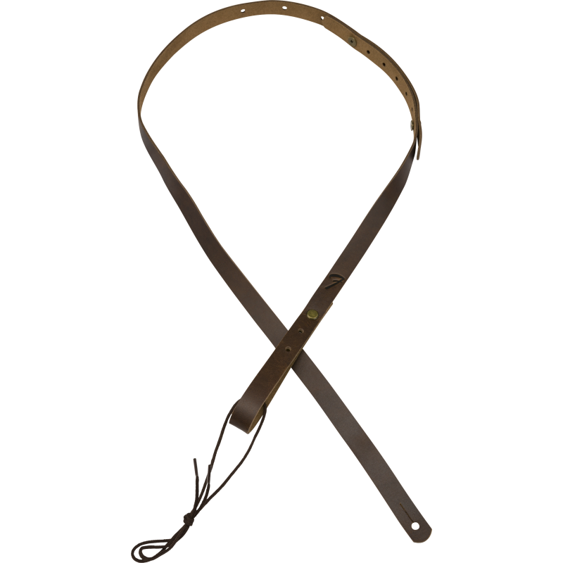 Fender Paramount Mandolin Leather Strap Brown