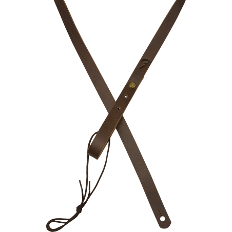 Fender Paramount Mandolin Leather Strap Brown