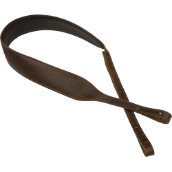 Fender Paramount Banjo Leather Strap Brown