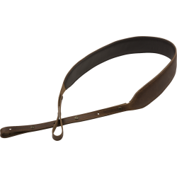 Fender Paramount Banjo Leather Strap Brown