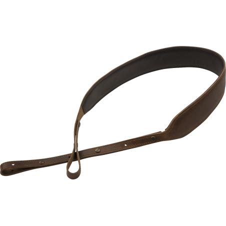 Fender Paramount Banjo Leather Strap Brown