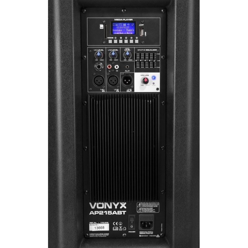 VONYX AP215ABT High-end Active 2x15