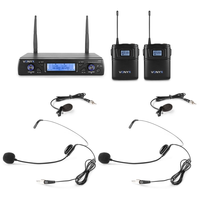 VONYX WM62B Wireless Microphone
