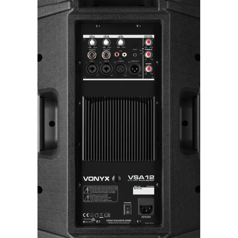 VONYX VSA12 Bi-amp Active 800W