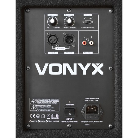 VONYX SWA15 Pa Active Sub 600W