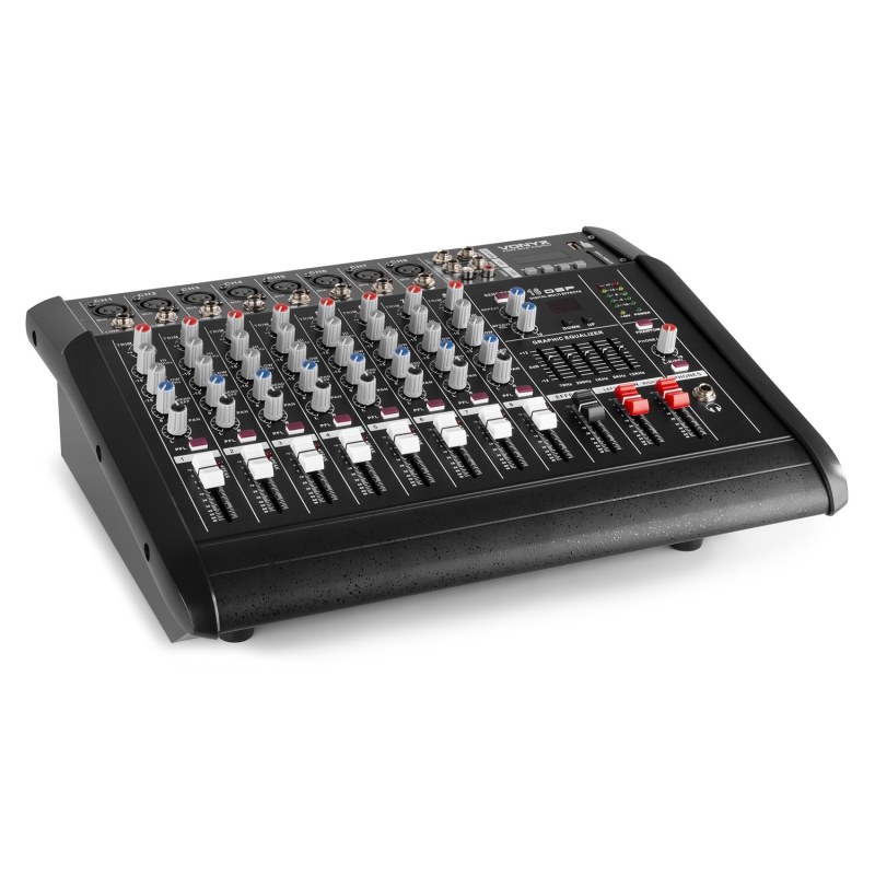 VONYX AM8A 8 Channels Amplifier Mixer