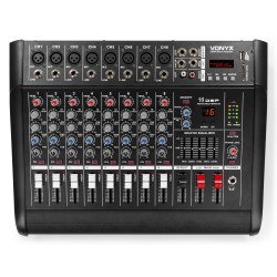 VONYX AM8A 8 Channels Amplifier Mixer