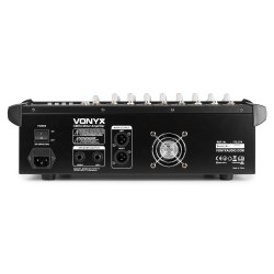 VONYX AM8A 8 Channels Amplifier Mixer