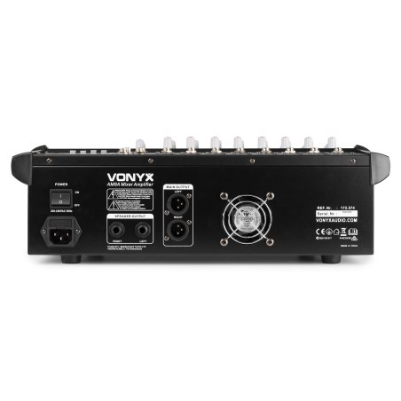 VONYX AM8A 8 Channels Amplifier Mixer