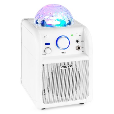 VONYX SBS50W Karaoke Mic Led White