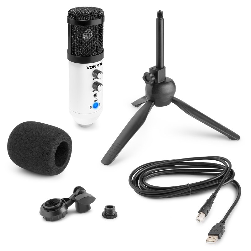 VONYX CM320W Studio Microphone White