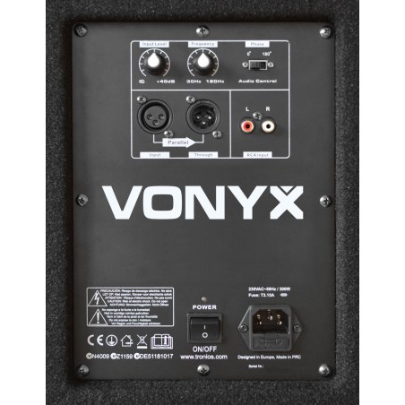 VONYX SWA18 Pa Active Subwoofer 18" 1000W
