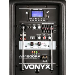 VONYX AP1500PA Mobile Amplifier Black