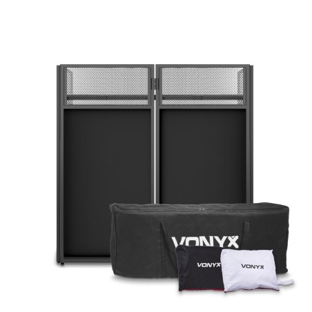 VONYX DB4 Pro Dj Booth System 1.1m