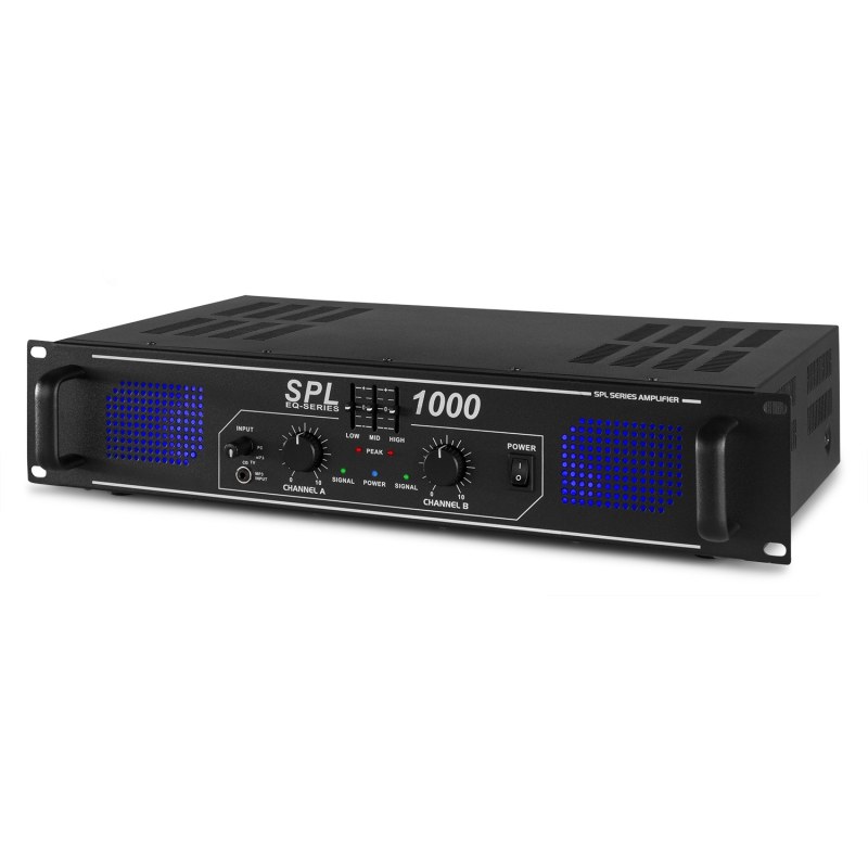 Skytec SPL1000 Amplifier 2x500W