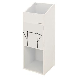 Glorious Record Box Display Door White