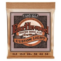 Ernie Ball 2145 Earthwood Phosphor Bronze 11.5-54