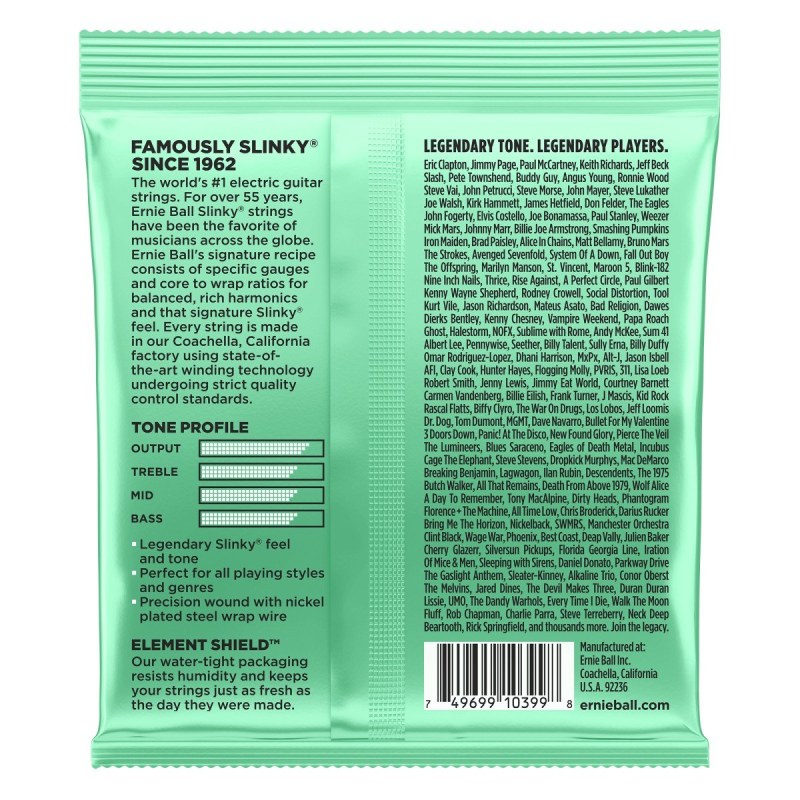 Ernie Ball 2229 Hyper Slinky 8-42