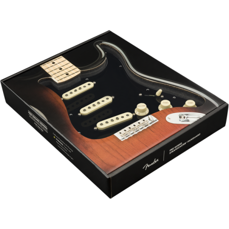 Fender Pre-Wired Pickguard Strat Tex-Mex SSS BK