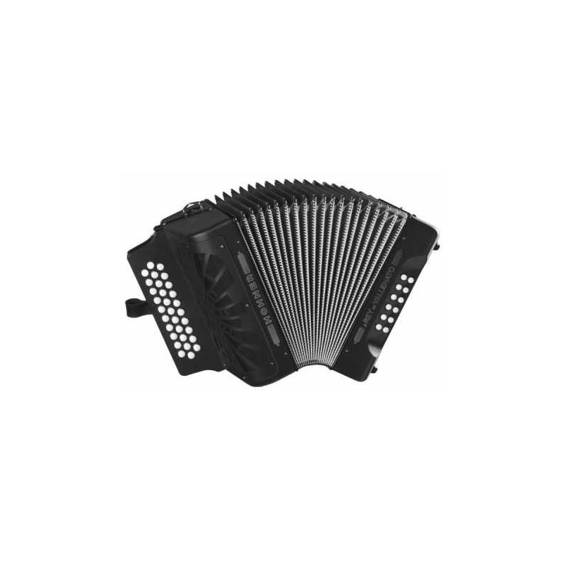 Hohner El Rey Del Vallenato Black
