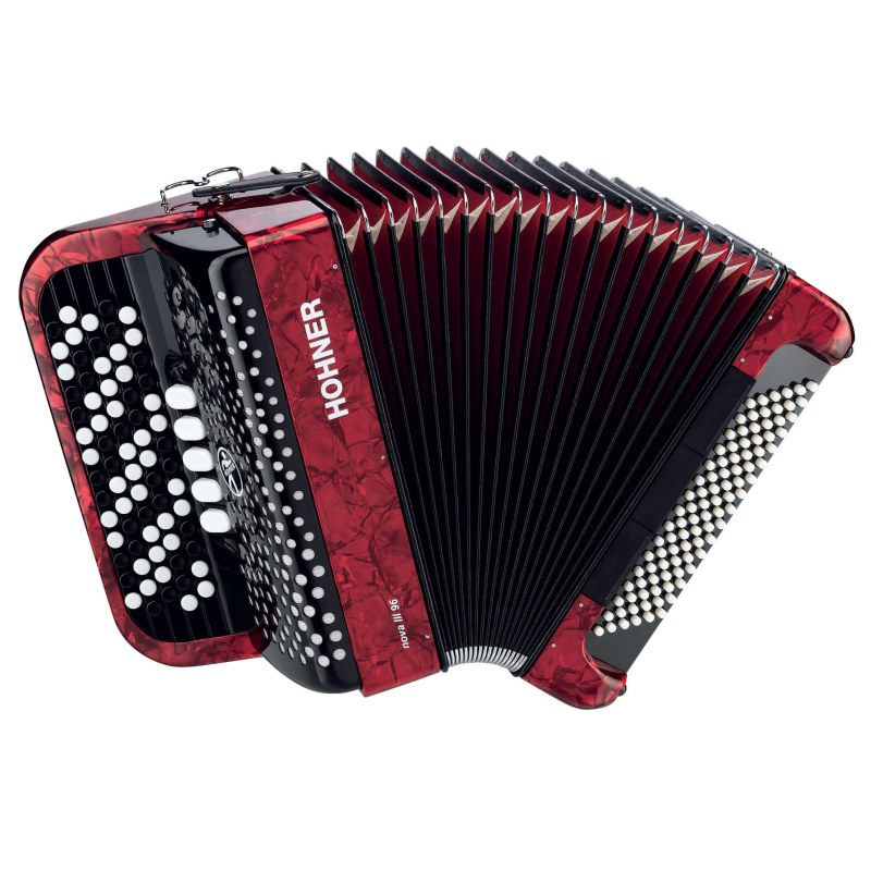 Hohner Nova III 96 Red
