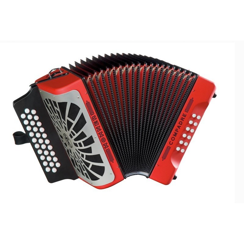 Hohner Compadre Rosso Silver Grill