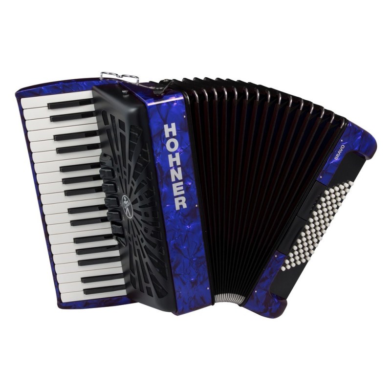 Hohner Bravo III 72 Blu