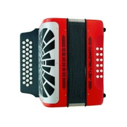 Hohner El Rey Del Vallenato Rosso Silver