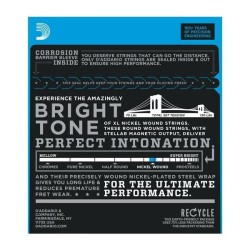 D'Addario EXL116 Med Top/Heavy BTM 11-52