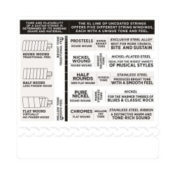 D'Addario EXL116 Med Top/Heavy BTM 11-52
