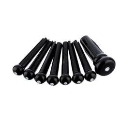 Fender Parts Bridge Pin Set Black