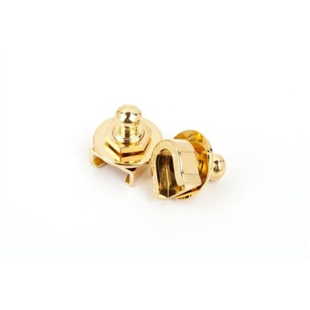 Fender Straplock Security Strap Locks Gold