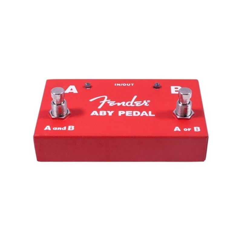 Fender Pedale 2-switch ABY Red