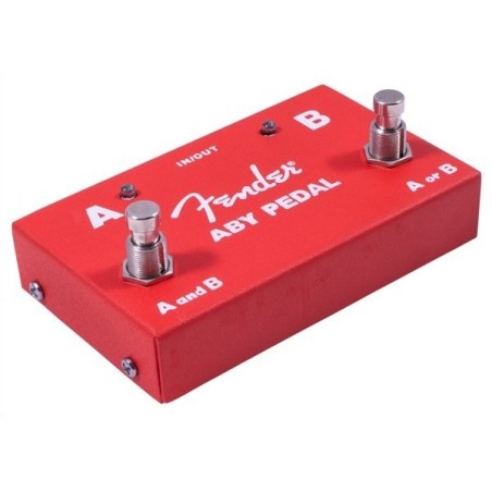 Fender Pedale 2-switch ABY Red