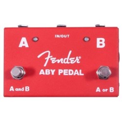 Fender Pedale 2-switch ABY Red