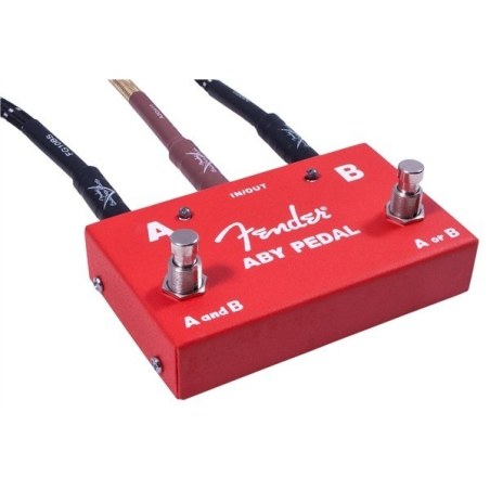 Fender Pedale 2-switch ABY Red