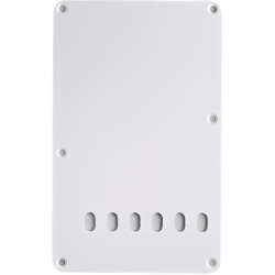 Fender Backplate Strat White 1-ply