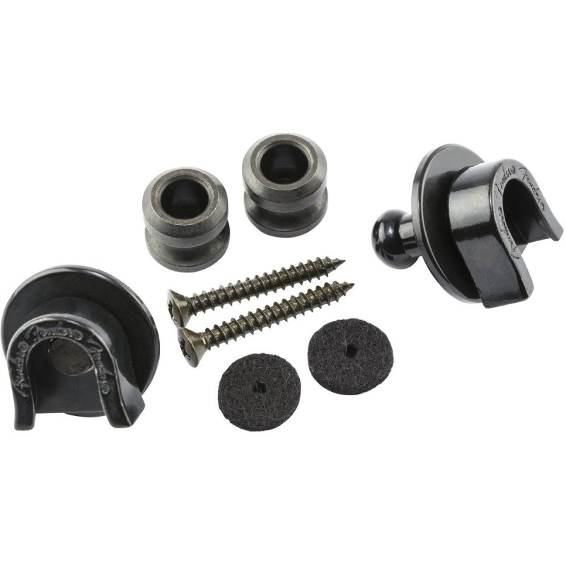 Fender Straplock Security Strap Locks Black