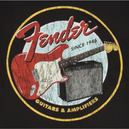 Fender Guitars & Amplifiers T-shirt Vintage