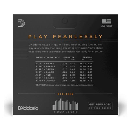 D'Addario NYXL1059