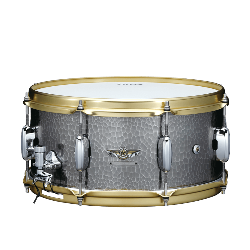 TAMA STAR Reserve Hand Hammered Aluminum 14"x6.5" Silver