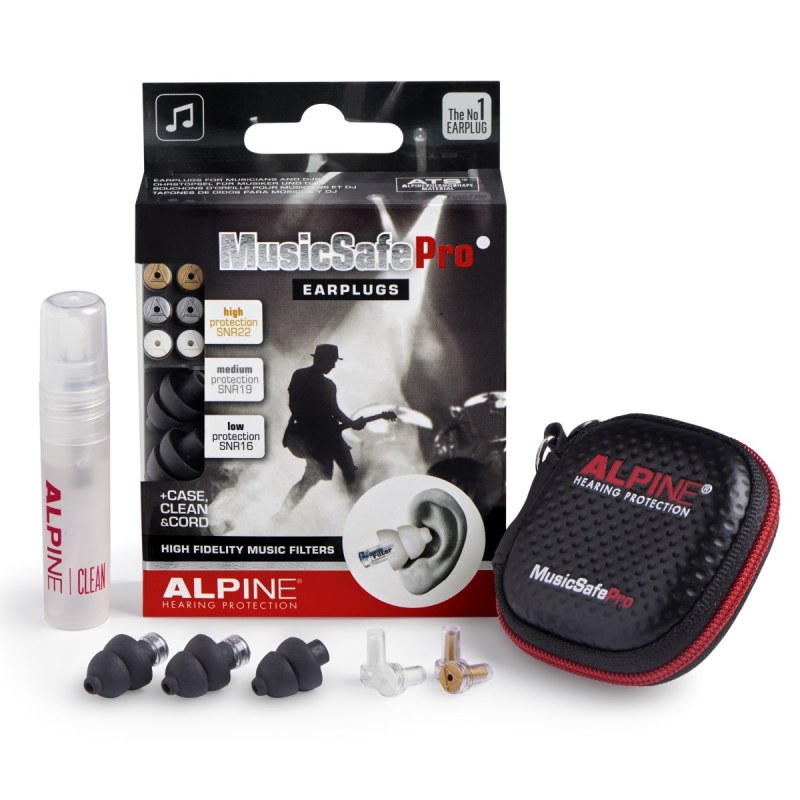 Alpine Musicsafepro-2019-BK Set