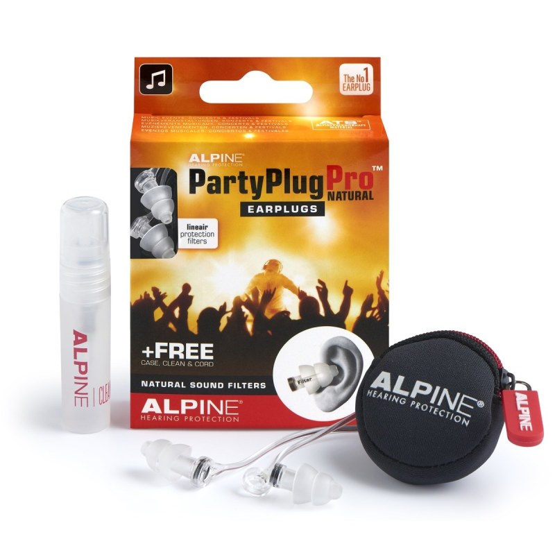 Alpine Partyplug-pro-natural Set
