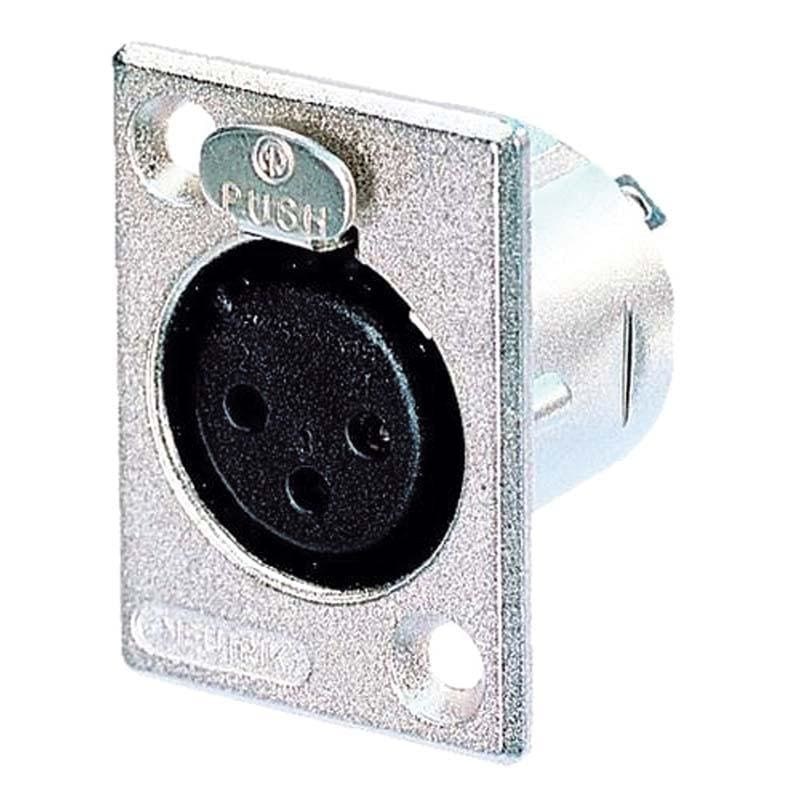 Neutrik NC3FP-1 Silver