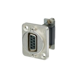 Neutrik NADB9FF Silver