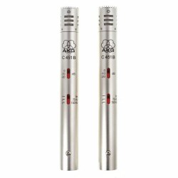 AKG C451B Matched Pair Black