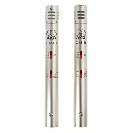 AKG C451B Matched Pair Black