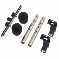 AKG C451B Matched Pair Black