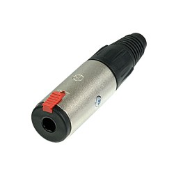 Neutrik NJ3FC6 Silver