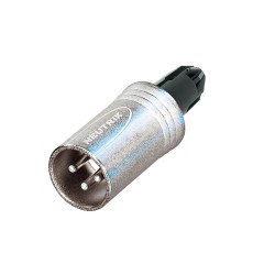 Neutrik NC3MXX-WOB Silver